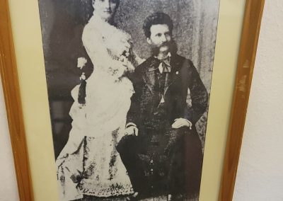 Dem Schani Strauss seine Frau